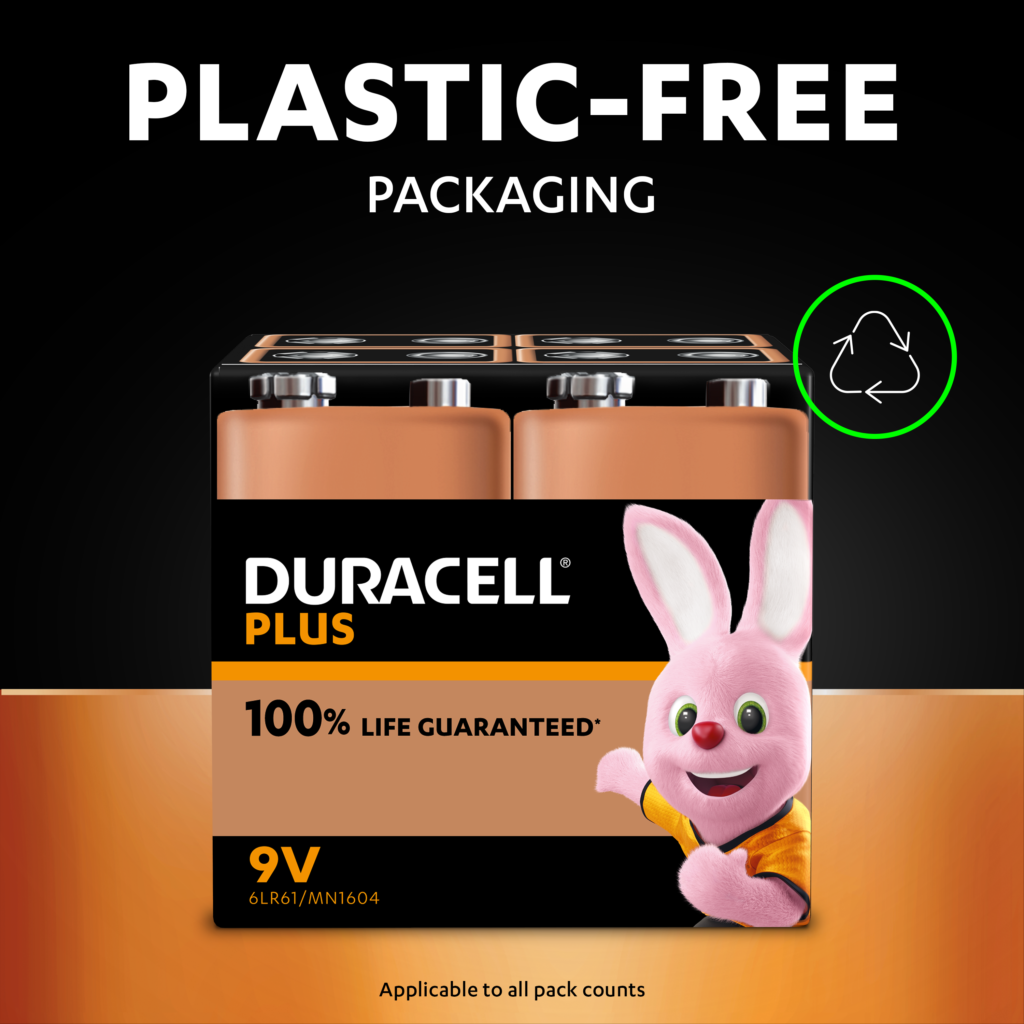 Duracell Plus Power 9V Battery