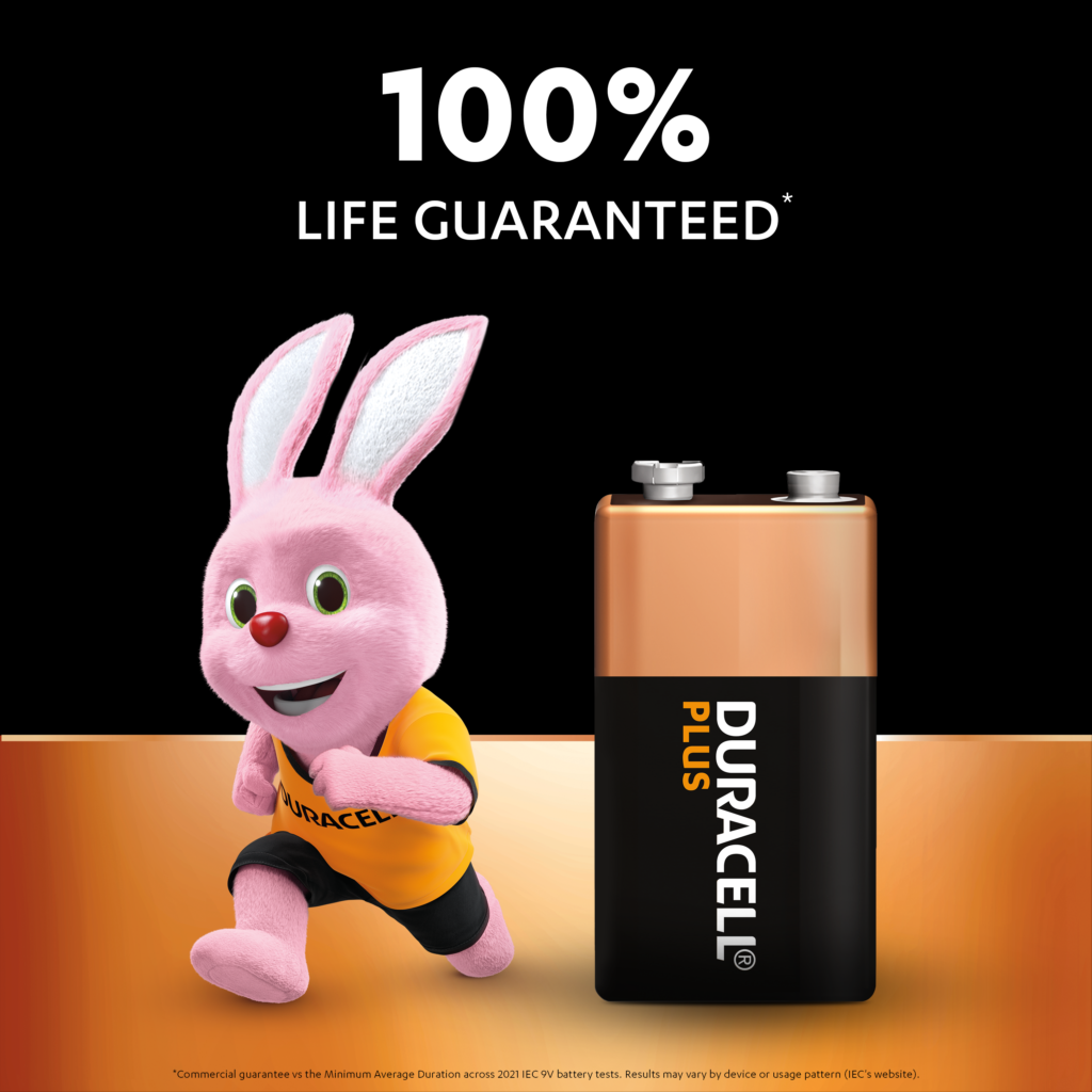 Duracell Plus Power 9V Battery