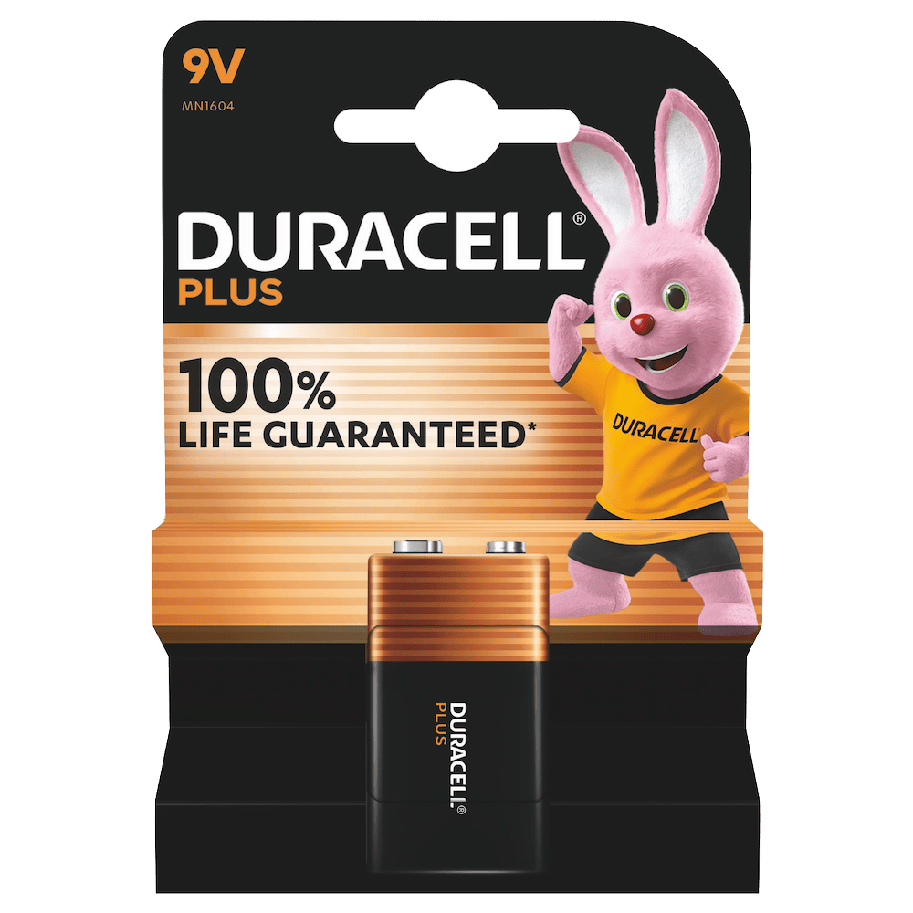Duracell Plus Power 9V Battery