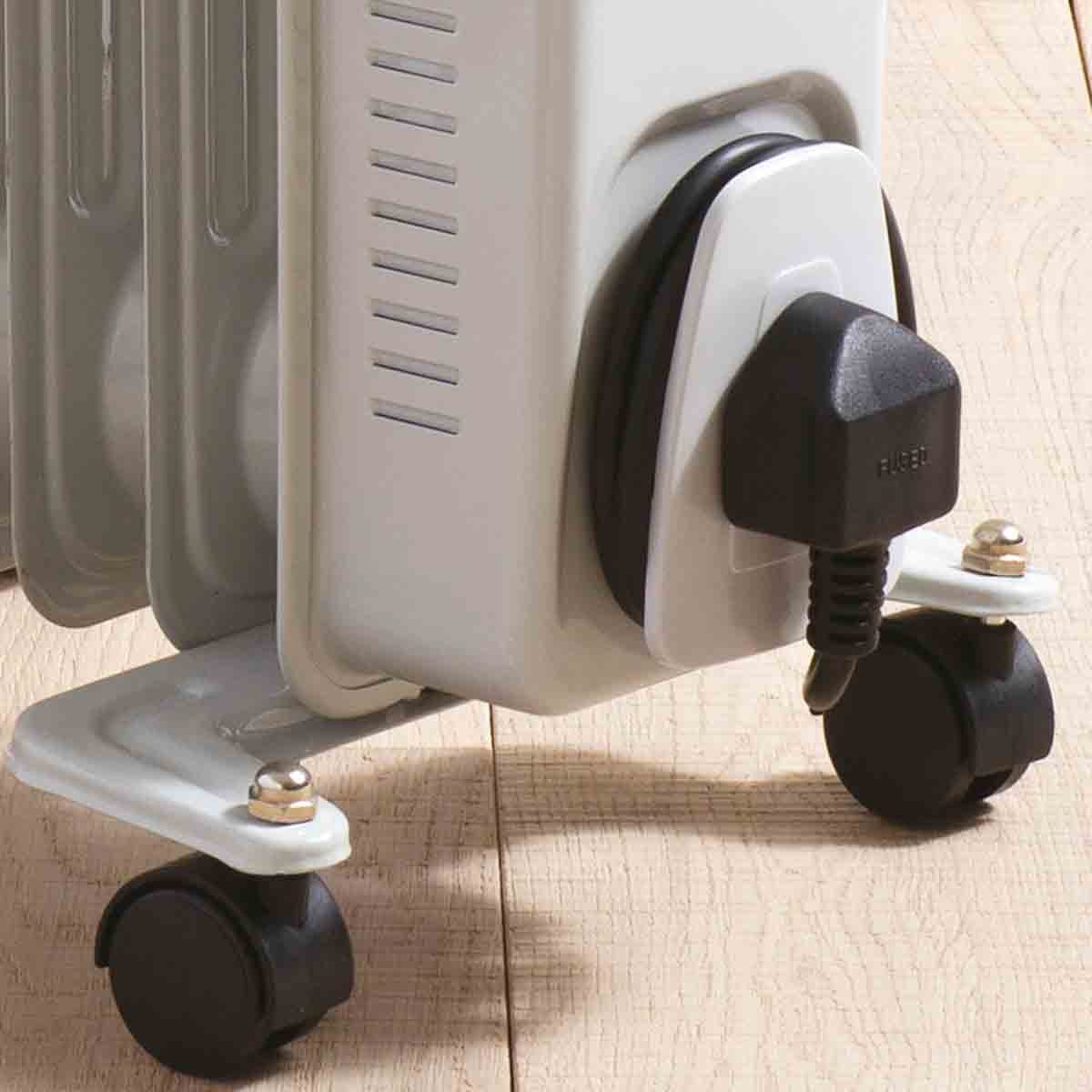 Fine Elements 1500w 7 Fin Oil Heater White