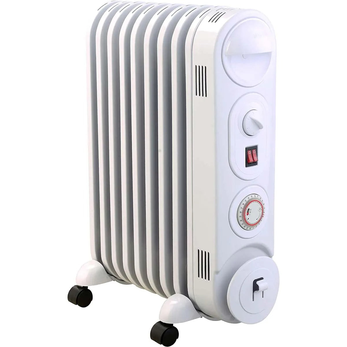 Fine Elements 1500w 7 Fin Oil Heater White