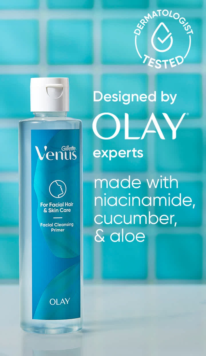 Facial Hair & Skin Primer Bottle of 6.7 OZ