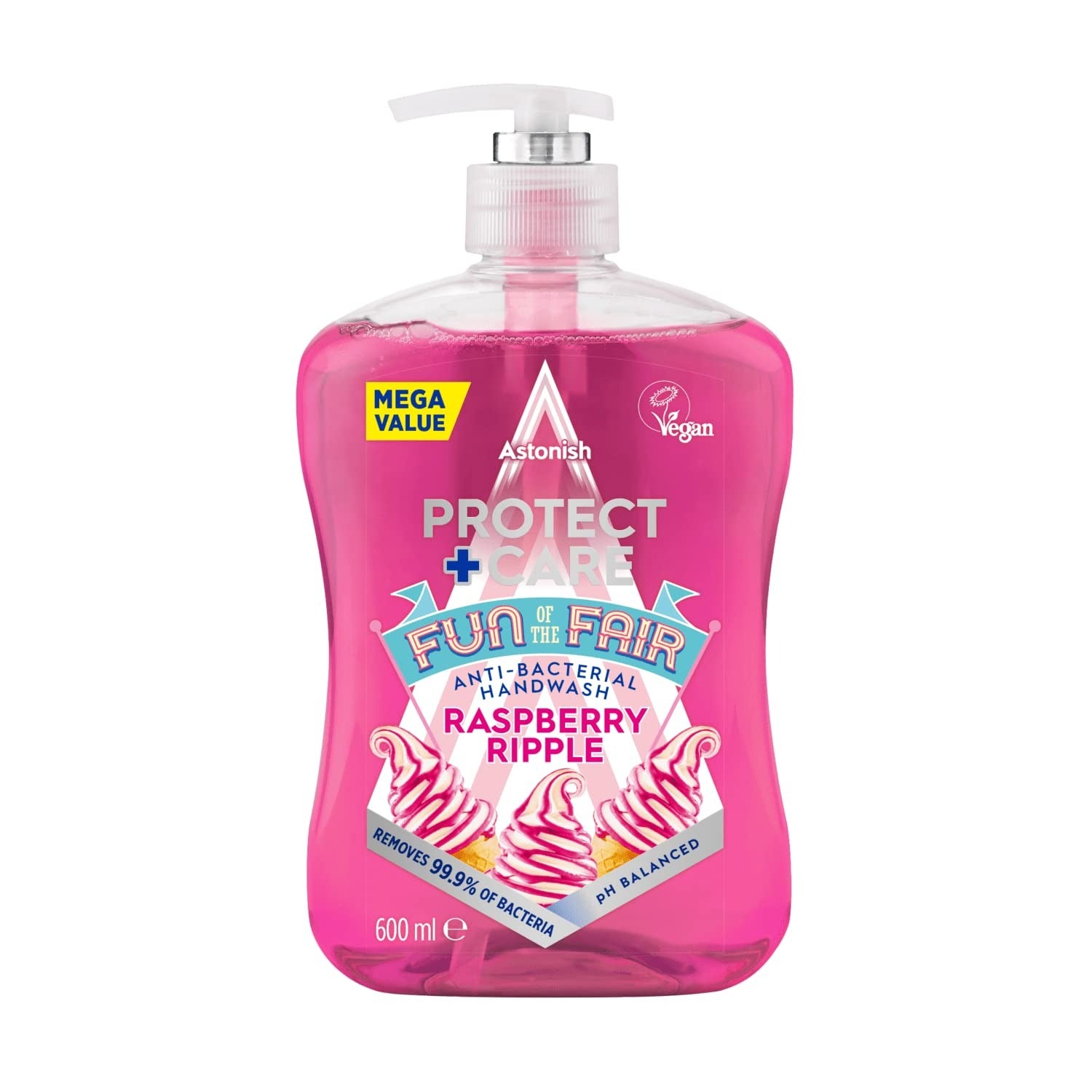Astonish Skin Moisturising Anti-Bacterial Hand Wash Soap - Raspberry Ripple