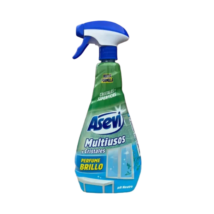 Asevi Multiuse Glass & Mirror Cleaner Spray 730ml
