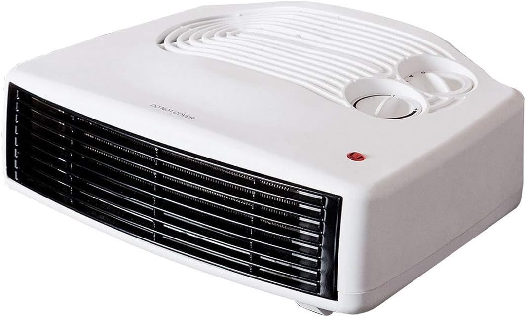 Status 3000W Flat White Fan Heater