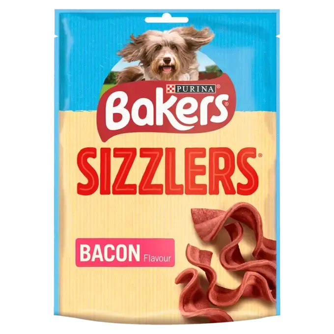 BAKERS Sizzlers Bacon Dog Treats