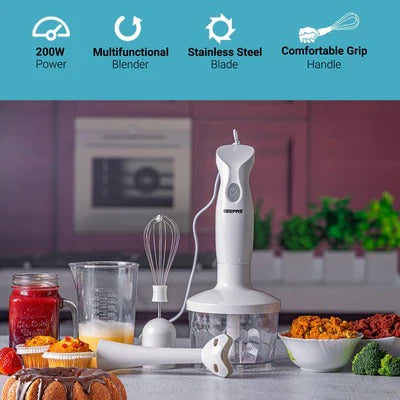 GHB6144 - 4-In-1 Hand Stick Blender and Food Processor