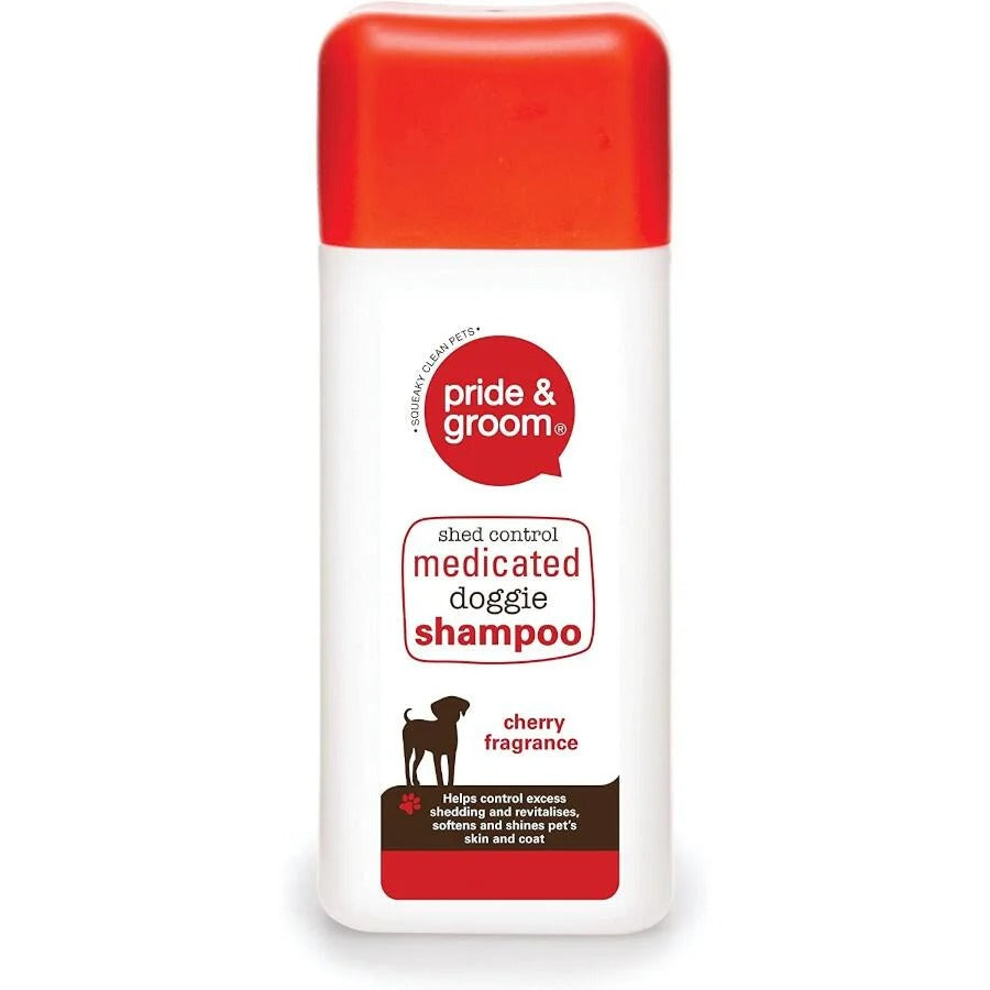 Pride & Groom Medicated Dog Shampoo 300ml