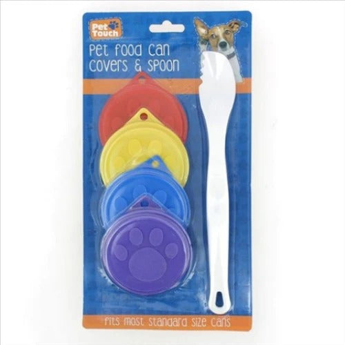Pet Touch Pet Food Can Covers & Spoon