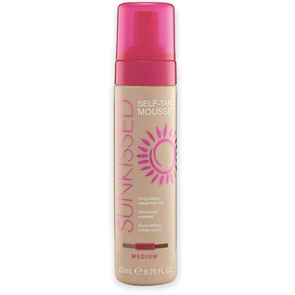 Sunkissed Self Tan Mousse Medium 200ml