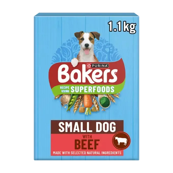 BAKERS Small Dog Beef with Vegetables Dry Dog Food