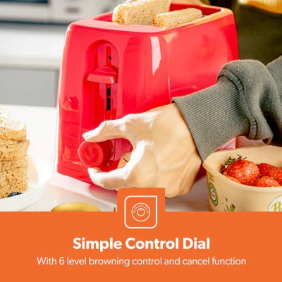 GBT36550 - 2-Slice Bread Toaster With 6-Level Browning Control