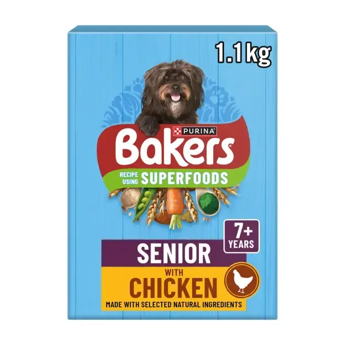 BAKERS Senior Chicken with Vegetables Dry Dog Food