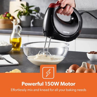 GHM43012 - 7-Speed Electric Whisk and Hand Mixer With Turbo