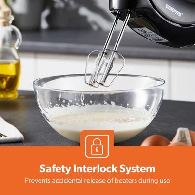 GHM43012 - 7-Speed Electric Whisk and Hand Mixer With Turbo