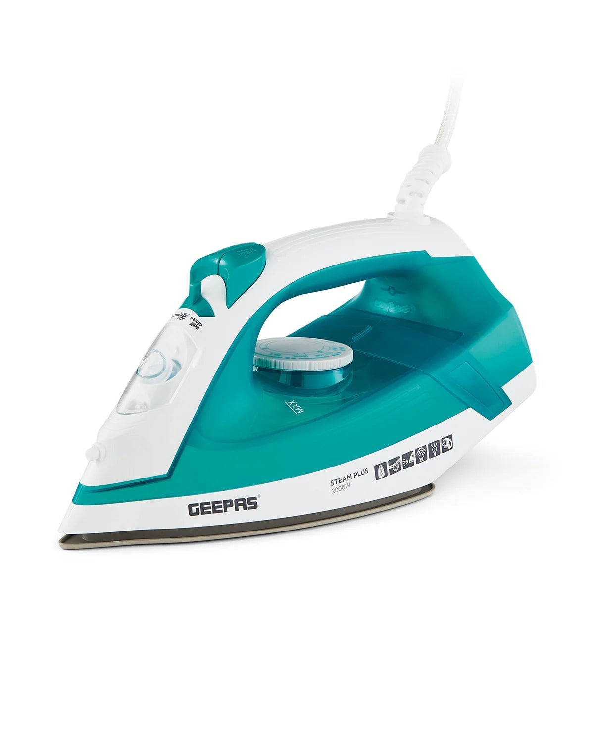 GSI24029 - 2000W Ceramic Soleplate Dry/Steam Iron 220ML