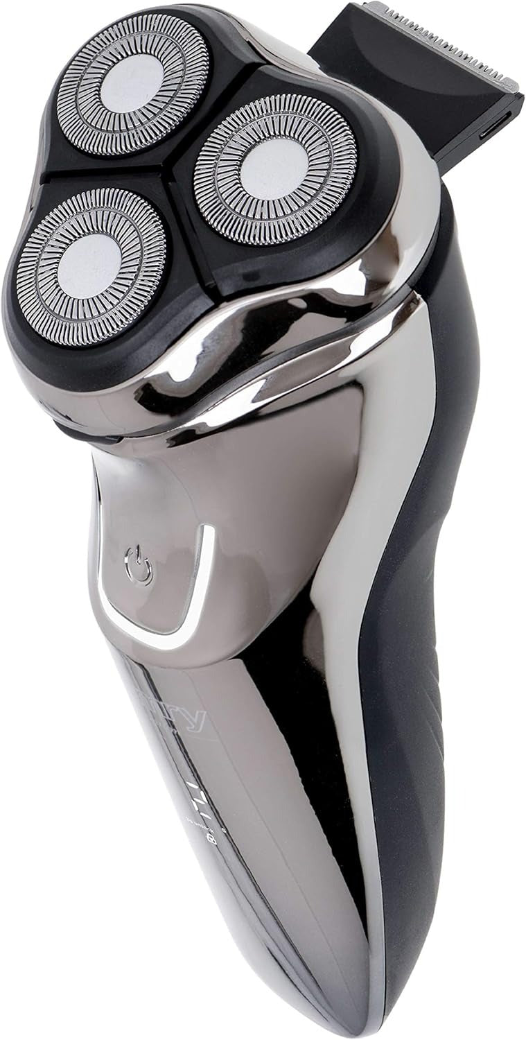 Electric Shaver | 3D Shaver | 3D Contour Adjustment | LCD Display | Wet & Dry | Shaver | Men's Razor | 3 Movable Rotation Heads | Precision Trimmer | XL Shaving Heads
