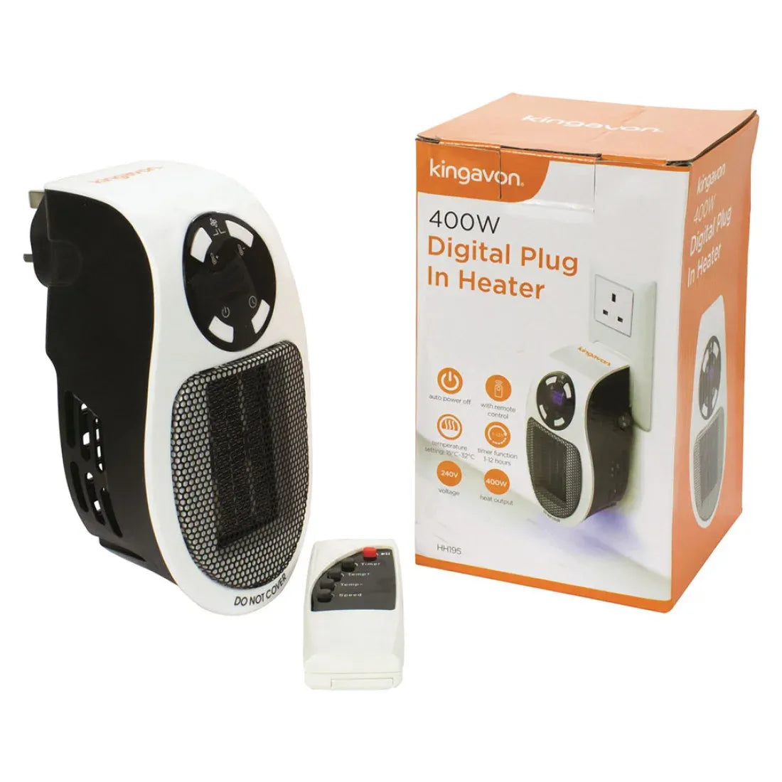 Kingavon 400W Digital Plug in Heater