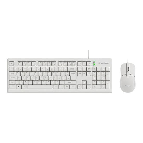 PF290 - Panther Force Wired Keyboard & Mouse Combo